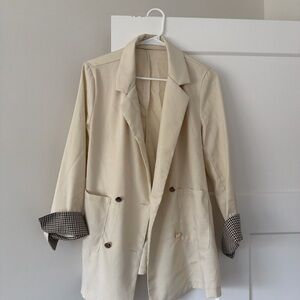 Cream Blazer
